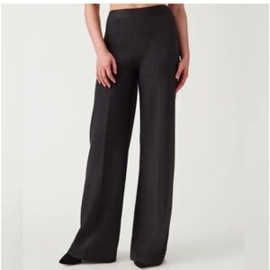 Spanx PerfectFit Ponte Wide Leg Pant Charcoal 2X NWT
